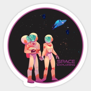 space explore Sticker